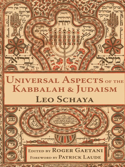 Cover image for Universal Aspects of the Kabbalah and Judaism